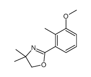 2-(3-methoxy-2-methylphenyl)-4,4-dimethyl-5H-1,3-oxazole Structure
