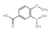 5-Carboxy-2-Methoxyphenylboronic acid Structure