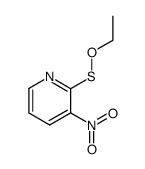 2-(ethoxythio)-3-nitropyridine结构式