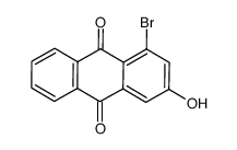 1-bromo-3-hydroxyanthraquinone Structure