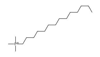 Tetradecyltrimethylphosphonium结构式