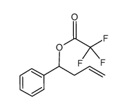 1-phenylbut-3-en-1-yl 2,2,2-trifluoroacetate结构式