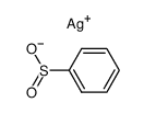 silver (I) phenyl sulfinate结构式