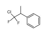 (1-chloro-1,1-difluoropropan-2-yl)benzene结构式