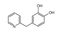 1,2-Benzenediol, 4-(2-pyridinylmethyl)- (9CI) Structure