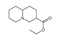 OCTAHYDRO-2H-QUINOLIZINE-3-CARBOXYLIC ACID ETHYL ESTER Structure