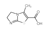 3-Methyl-5,6-dihydro-imidazo[2,1-b]thiazole-2-carboxylic acid Structure