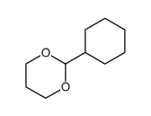 1,3-Dioxane,2-cyclohexyl-(9CI) Structure