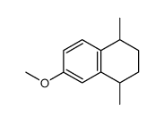 6-methoxy-1,4-dimethyltetraline结构式