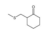 2-(methylthiomethyl)cyclohexan-1-one结构式