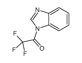 1-(benzimidazol-1-yl)-2,2,2-trifluoroethanone结构式