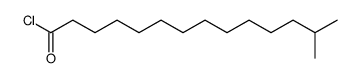 13-methyltetradecanoyl chloride Structure