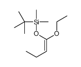 tert-butyl-(1-ethoxybut-1-enoxy)-dimethylsilane结构式