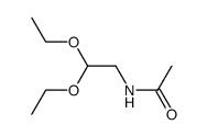 acetamido acetaldehyde diethyl acetal Structure