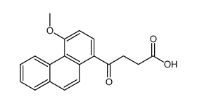 4-(4-methoxy-[1]phenanthryl)-4-oxo-butyric acid结构式