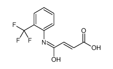 (2E)-4-Oxo-4-{[2-(trifluoromethyl)phenyl]amino}-2-butenoic acid结构式