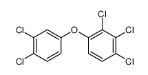 1,2,3-trichloro-4-(3,4-dichlorophenoxy)benzene结构式