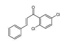 1-(2,5-dichlorophenyl)-3-phenylprop-2-en-1-one Structure