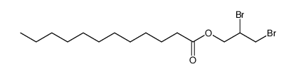 lauric acid-(2,3-dibromo-propyl ester) Structure