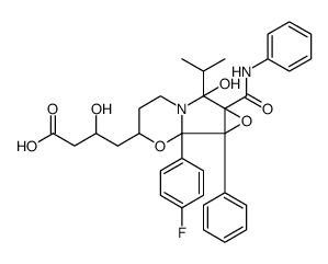 3H-Oxireno[3,4]pyrrolo[2,1-b][1,3]oxazine-3-butanoic acid, 1b-(4-fluorophenyl)hexahydro-β,7-dihydroxy-7-(1-methylethyl)-1a-phenyl-7a-[(phenylamino)carbonyl]图片