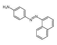 4-(naphthalen-1-yldiazenyl)aniline结构式