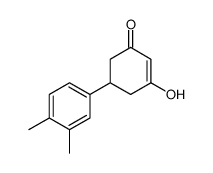 5-(3,4-dimethylphenyl)-3-hydroxycyclohex-2-en-1-one结构式