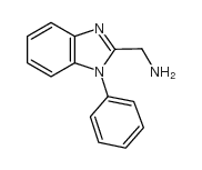 C-(1-PHENYL-1H-BENZOIMIDAZOL-2-YL)-METHYLAMINE structure