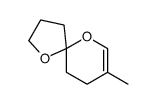 8-methyl-1,6-dioxaspiro[4.5]dec-7-ene结构式
