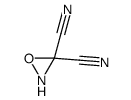 oxaziridine-3,3-dicarbonitrile结构式