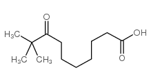 9,9-dimethyl-8-oxodecanoic acid Structure