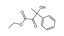 3-Hydroxy-2-oxo-3-phenylbutyric acid ethyl ester结构式