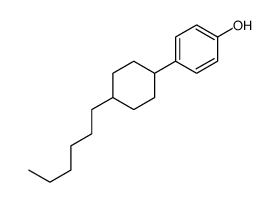 4-(4-hexylcyclohexyl)phenol Structure