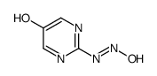 5-Pyrimidinol, 2-(nitrosoamino)- (9CI) structure