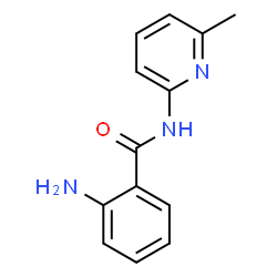 2-amino-N-(6-methylpyridin-2-yl)benzamide structure