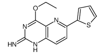 4-ethoxy-6-thiophen-2-ylpyrido[3,2-d]pyrimidin-2-amine Structure