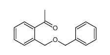 1-[2-(phenylmethoxymethyl)phenyl]ethanone结构式