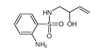 2-amino-N-(2-hydroxybut-3-enyl)benzenesulfonamide Structure