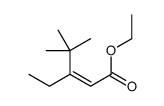 ethyl 3-ethyl-4,4-dimethylpent-2-enoate Structure