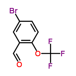 5-Bromo-2-(trifluoromethoxy)benzaldehyde structure