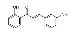 3-(3-aminophenyl)-1-(2-hydroxyphenyl)prop-2-en-1-one结构式
