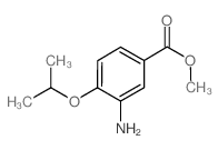 Methyl 3-amino-4-isopropoxybenzoate structure