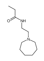 N-(2-(Hexamethyleneimino)ethyl)propionamide Structure