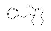 4-Phenyl-2,2-(2-methyl-cyclohexan)-buttersaeure Structure