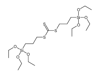 S,S'-di-3-triethoxysilylpropyl trithiocarbonate Structure