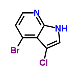 4-溴-3-氯-1H-吡咯并[2,3-b]吡啶图片