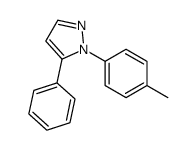 5-PHENYL-1-P-TOLYL-1H-PYRAZOLE Structure