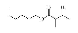 hexyl 2-methyl-3-oxobutanoate结构式