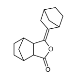 (Z)-3-(bicyclo[2.2.1]heptan-2-ylidene)hexahydro-4,7-methanoisobenzofuran-1(3H)-one结构式