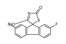 2',7'-difluorospiro[1,3-thiazolidine-5,9'-fluorene]-2,4-dione Structure