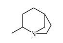 1-Azabicyclo[3.2.1]octane,2-methyl-(6CI)结构式
